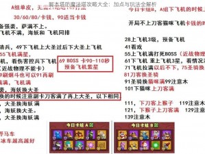 脚本塔防魔法塔攻略大全：加点与玩法全解析