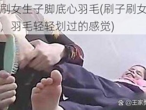 刷子刷女生子脚底心羽毛(刷子刷女生子脚心，羽毛轻轻划过的感觉)