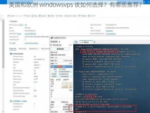 美国和欧洲 windowsvps 该如何选择？有哪些推荐？