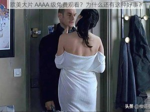 欧美大片 AAAA 级免费观看？为什么还有这种好事？