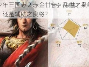 少年三国志 2 赤金甘宁：乱世之枭雄，还是辅助之良将？