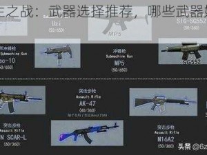 求生之战：武器选择推荐，哪些武器好用？