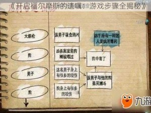 《开启福尔摩斯的遗嘱：游戏步骤全揭秘》