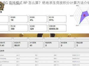 PUBG 竞技模式 RP 怎么算？绝地求生竞技积分计算方法介绍