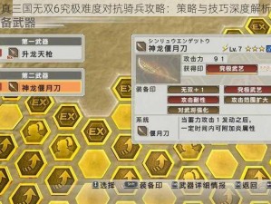 真三国无双6究极难度对抗骑兵攻略：策略与技巧深度解析