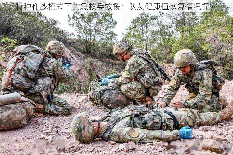 特种作战模式下的急救兵救援：队友健康值恢复情况探究