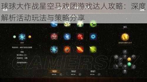 球球大作战星空马戏团游戏达人攻略：深度解析活动玩法与策略分享