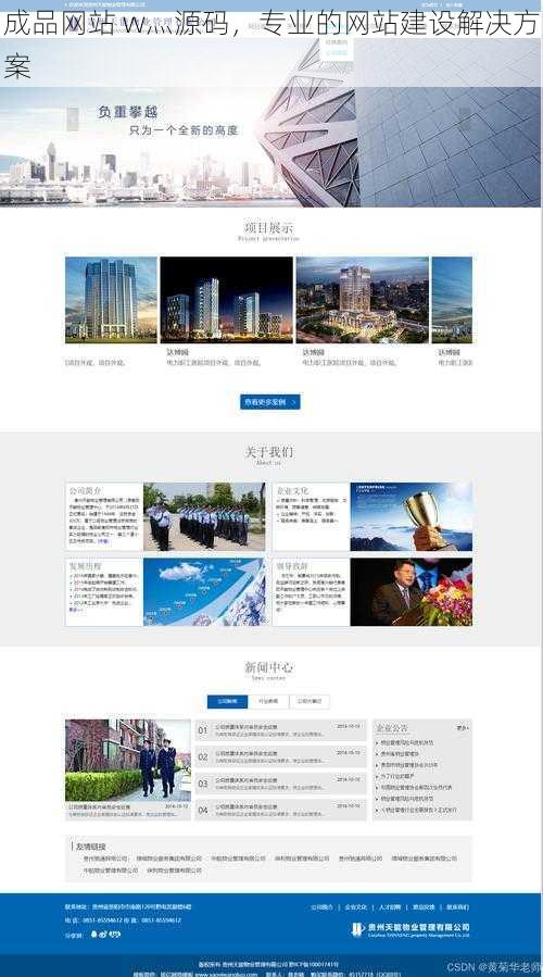 成品网站 w灬源码，专业的网站建设解决方案