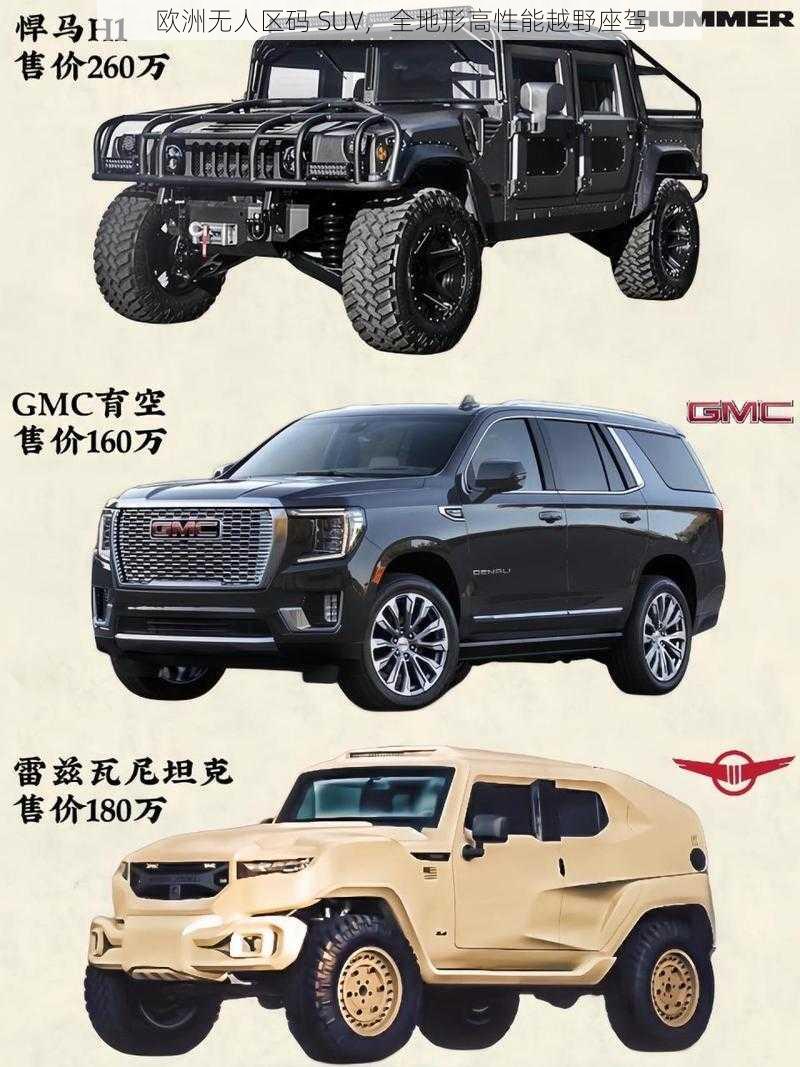 欧洲无人区码 SUV，全地形高性能越野座驾