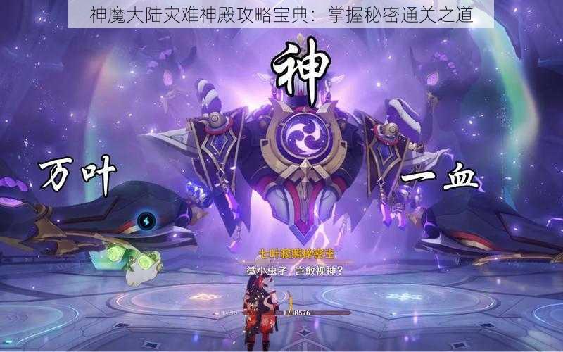 神魔大陆灾难神殿攻略宝典：掌握秘密通关之道