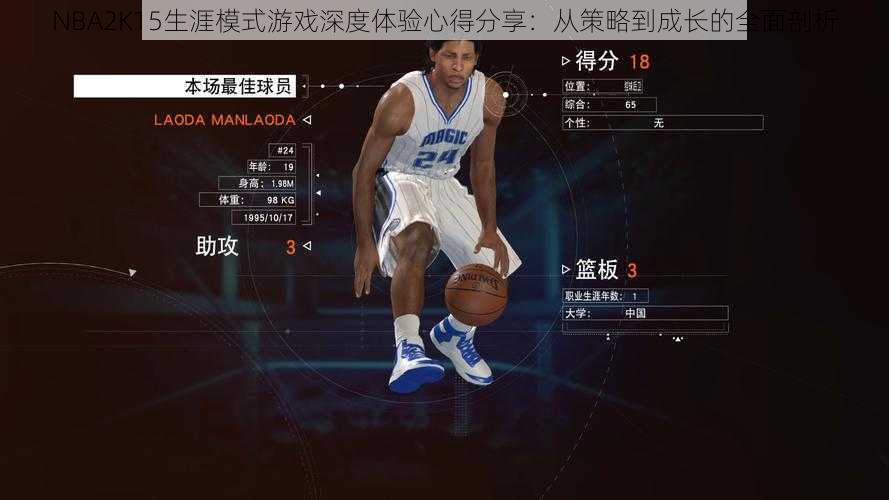 NBA2K15生涯模式游戏深度体验心得分享：从策略到成长的全面剖析