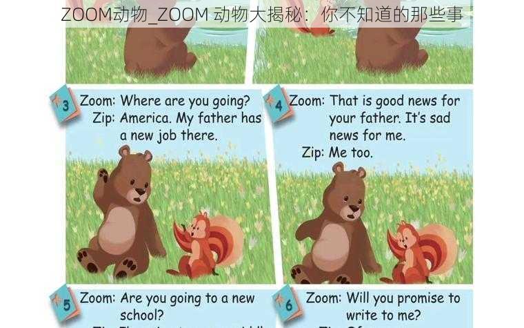 ZOOM动物_ZOOM 动物大揭秘：你不知道的那些事