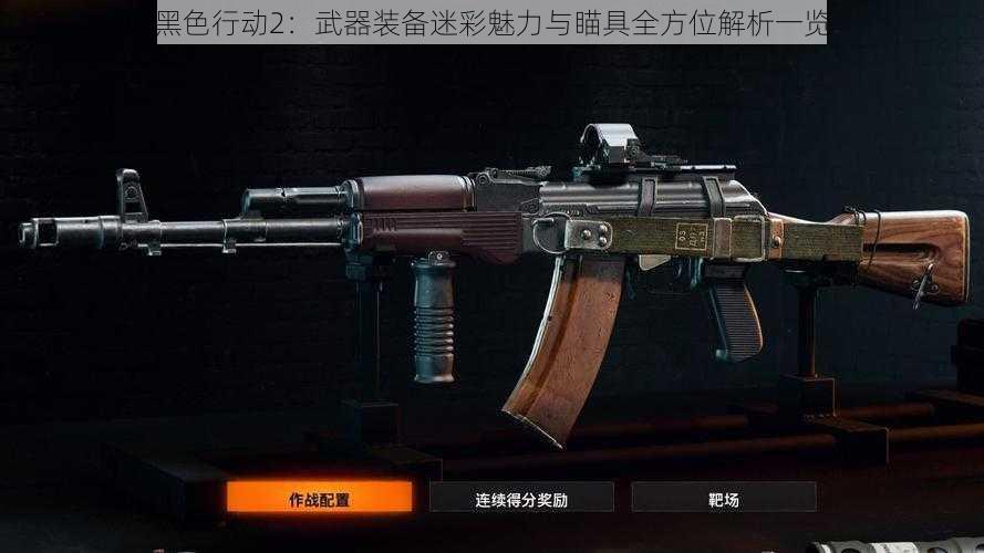 黑色行动2：武器装备迷彩魅力与瞄具全方位解析一览