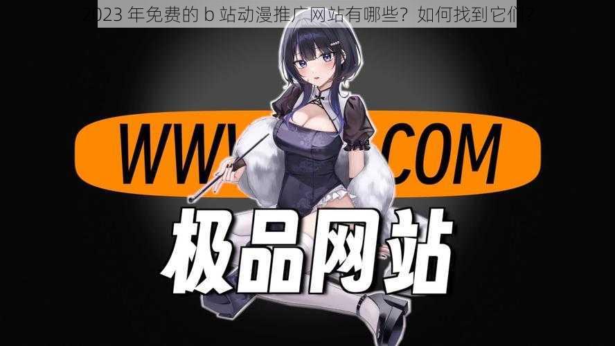 2023 年免费的 b 站动漫推广网站有哪些？如何找到它们？