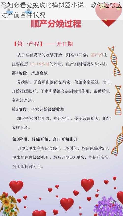 孕妇必看分娩攻略模拟器小说，教你轻松应对产前各种状况