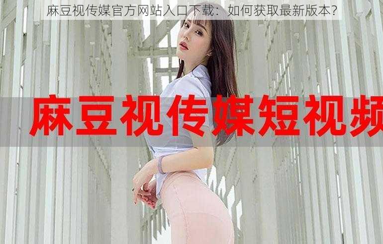 麻豆视传媒官方网站入口下载：如何获取最新版本？