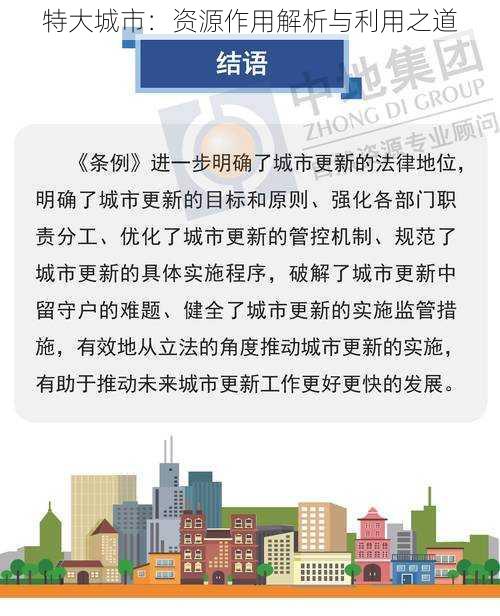 特大城市：资源作用解析与利用之道