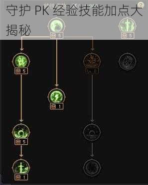 守护 PK 经验技能加点大揭秘