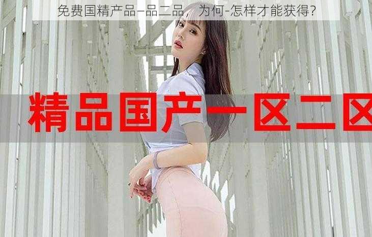 免费国精产品—品二品，为何-怎样才能获得？