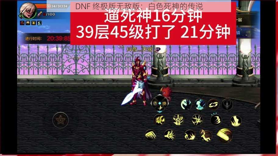 DNF 终极版无敌版：白色死神的传说