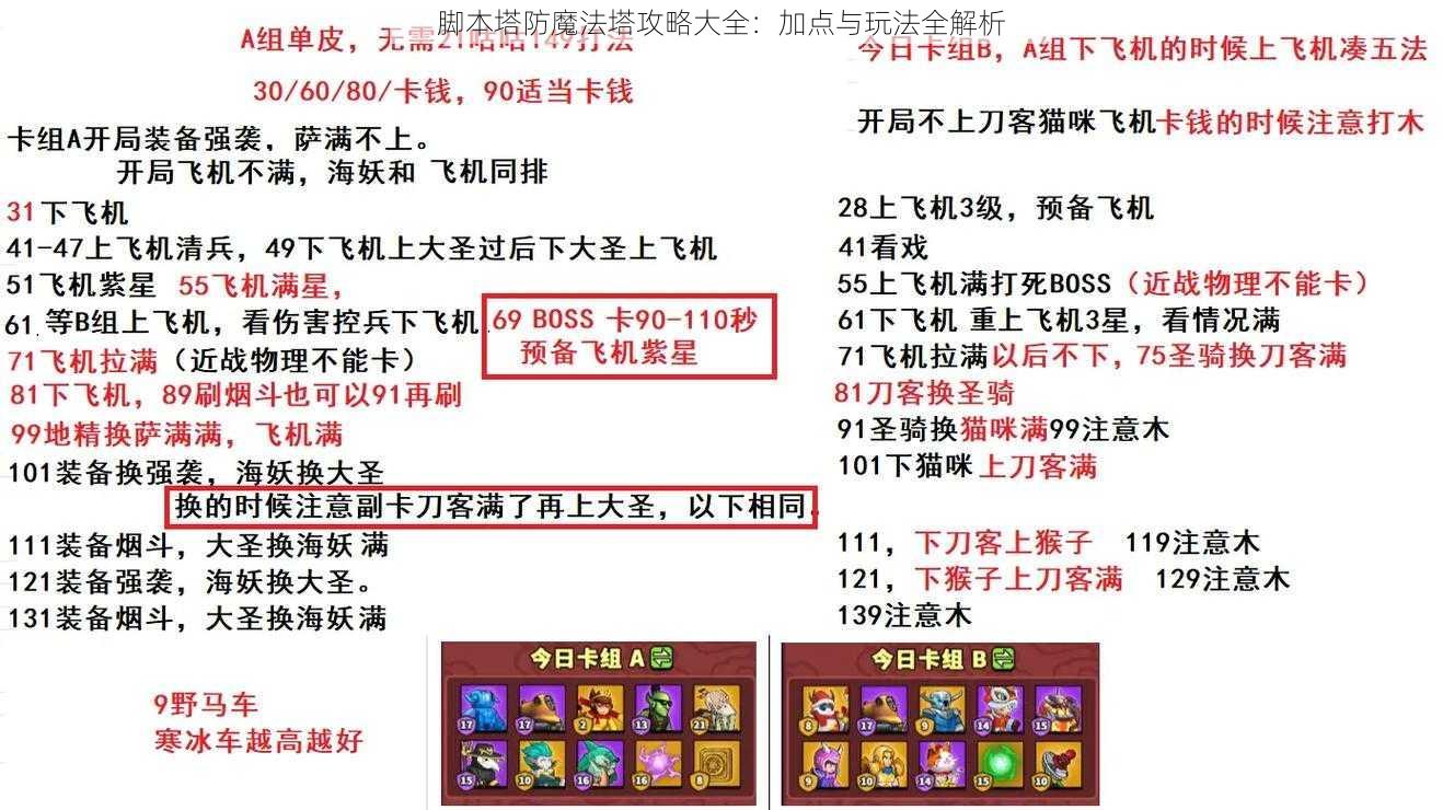 脚本塔防魔法塔攻略大全：加点与玩法全解析